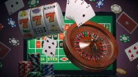 Festë në kazino, kalimi i lëndinës së kazinosë hollivudian